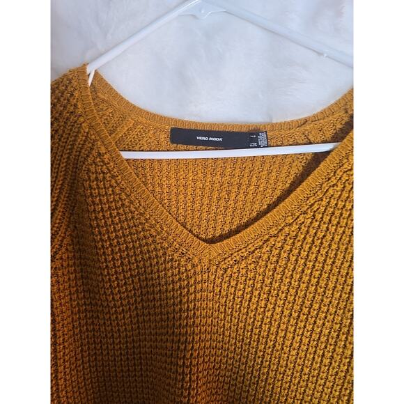Cropped Knit Cozy Fall Sweater Womens Small Winter Grandmacore Fall Cozy - Picture 6 of 7